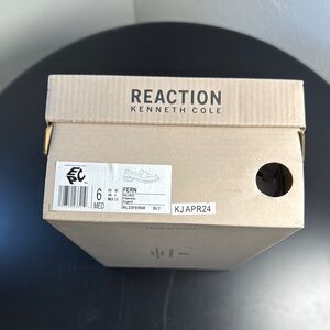 Kenneth Cole Reaction Silver Loafers